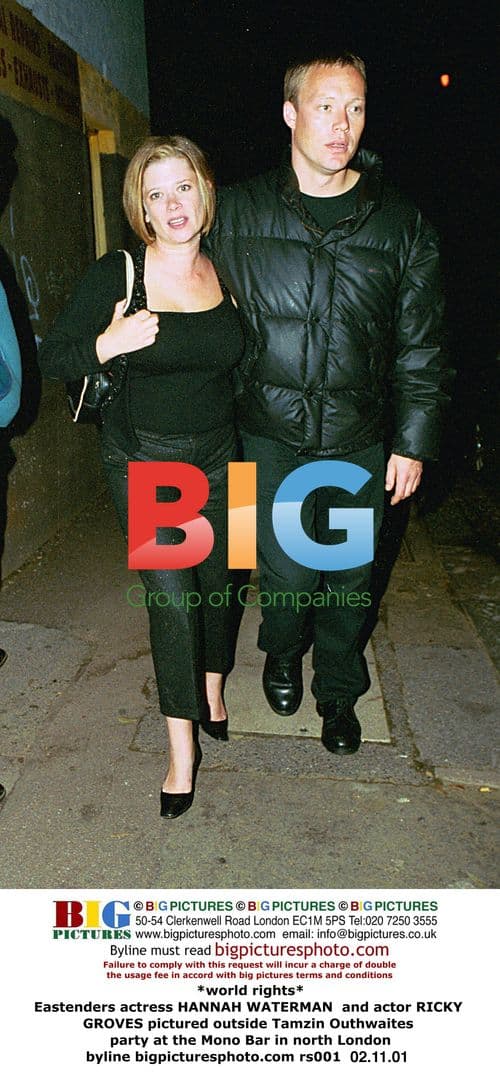 Eastenders stars at Tamzin Outhwaite's party