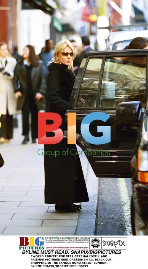 Geri Halliwell Shopping on Bond Street