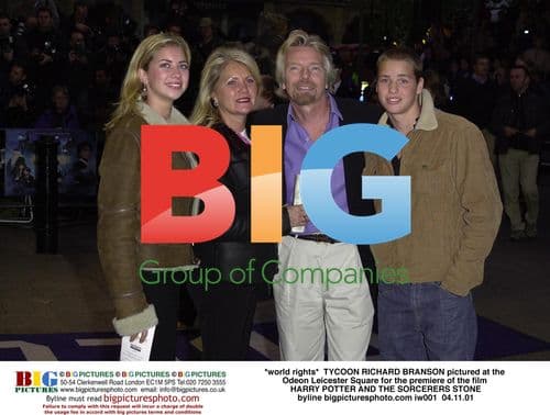 Richard Branson at Harry Potter Premiere