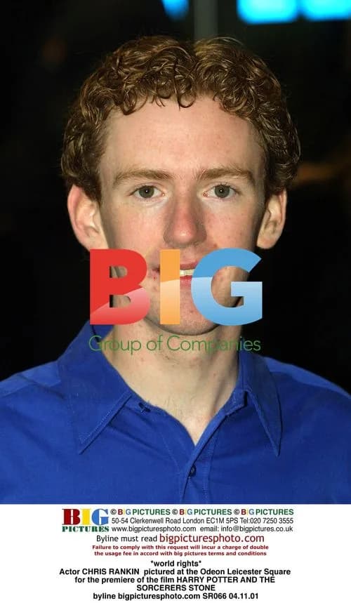 Actor Chris Rankin at Harry Potter Premiere
