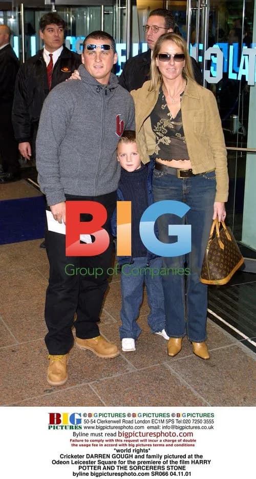 Cricketer Darren Gough at Harry Potter Premiere