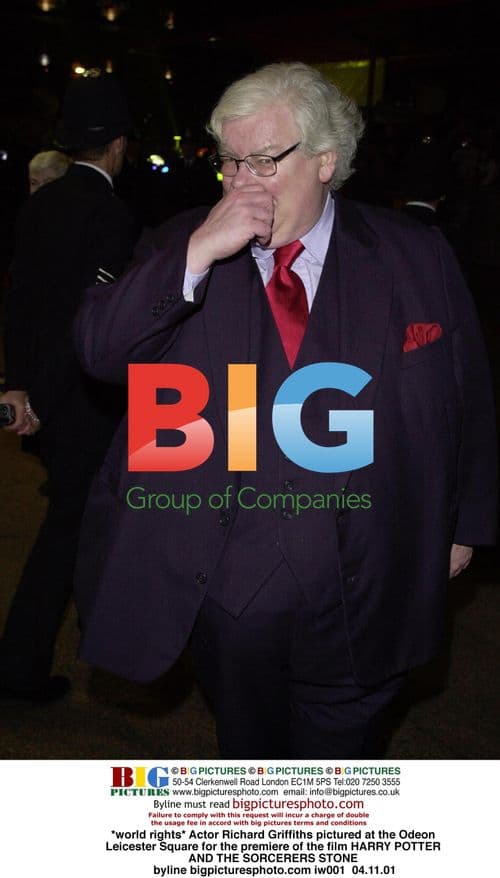 Richard Griffiths at Harry Potter Premiere