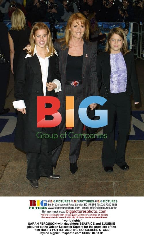 Fergie and Daughters at HP Premiere