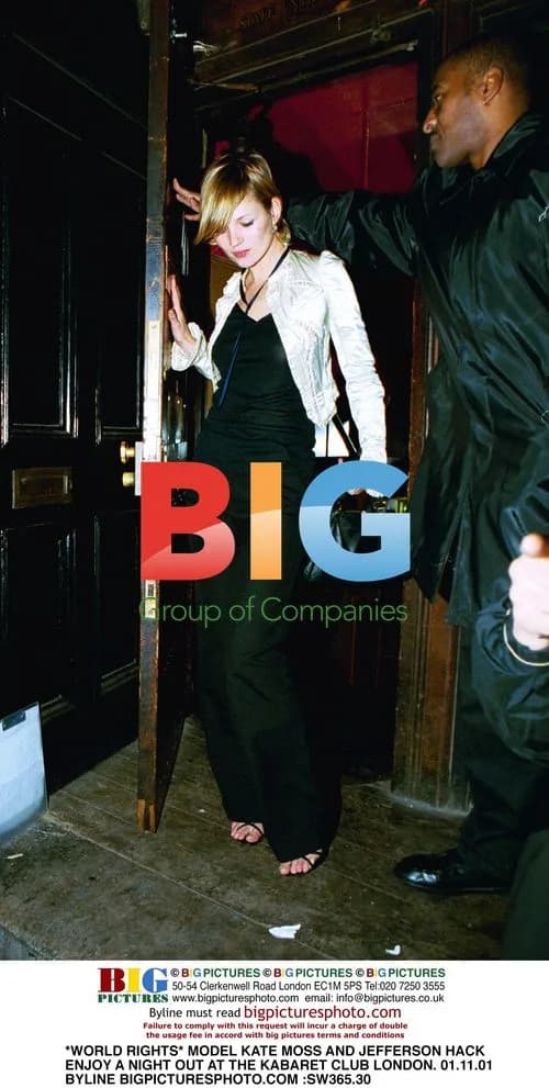 Kate Moss and Jefferson Hack at Kabaret Club