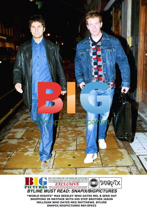 Max Beesley and Jason Milligan Out Shopping in Mayfair