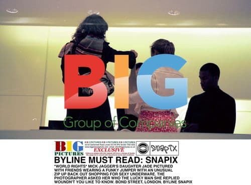 Jade Jagger Shopping in London