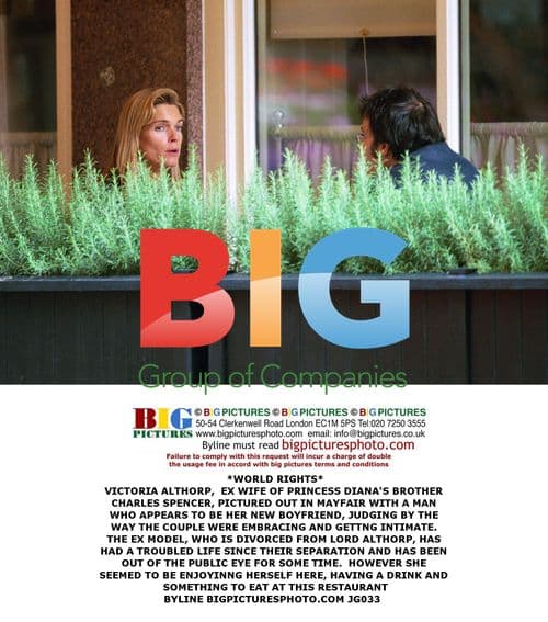 Victoria Althorp Out with Boyfriend