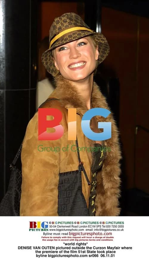 DENISE VAN OUTEN at 51st State film premiere