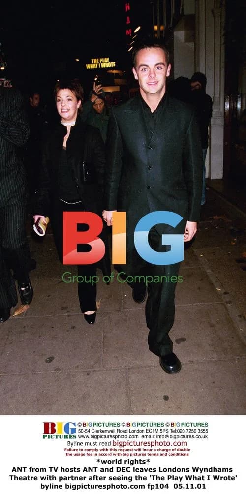 ANT from TV hosts ANT and DEC leaves Wyndham's Theatre