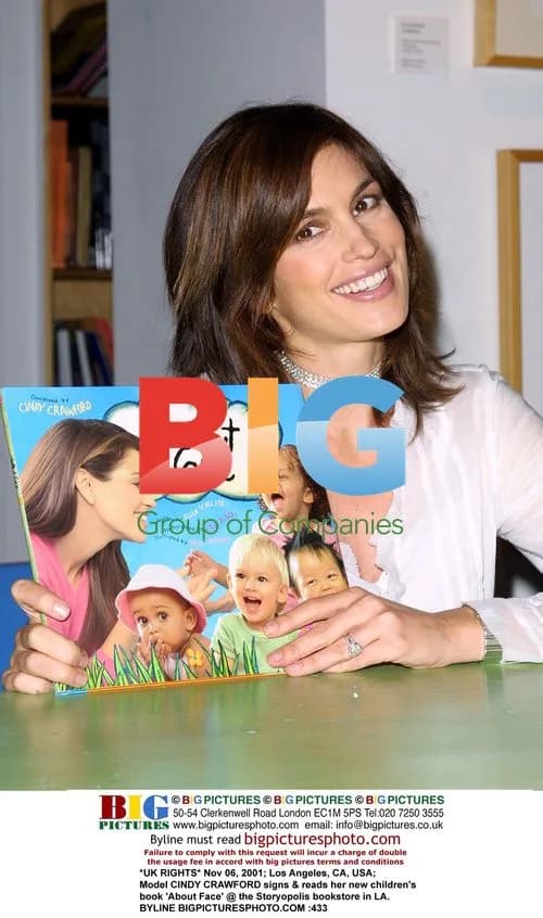 Cindy Crawford Promotes New Book 'About Face'