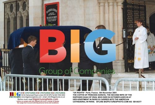 Princess Soraya's Funeral in Paris