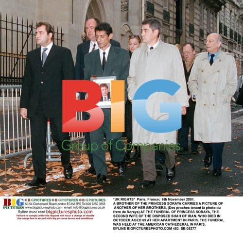 Princess Soraya's Funeral in Paris