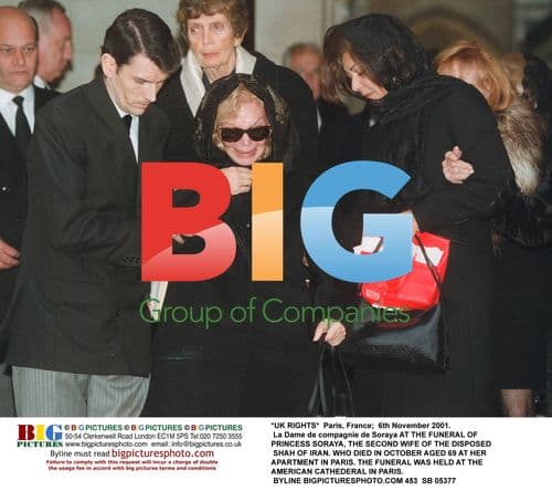 Princess Soraya's funeral in Paris