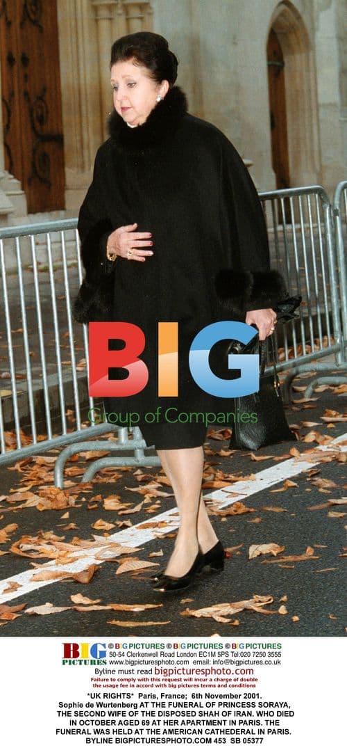 Princess Soraya's Funeral in Paris