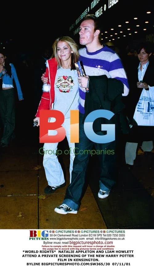 Natalie Appleton and Liam Howlett at Harry Potter Screening