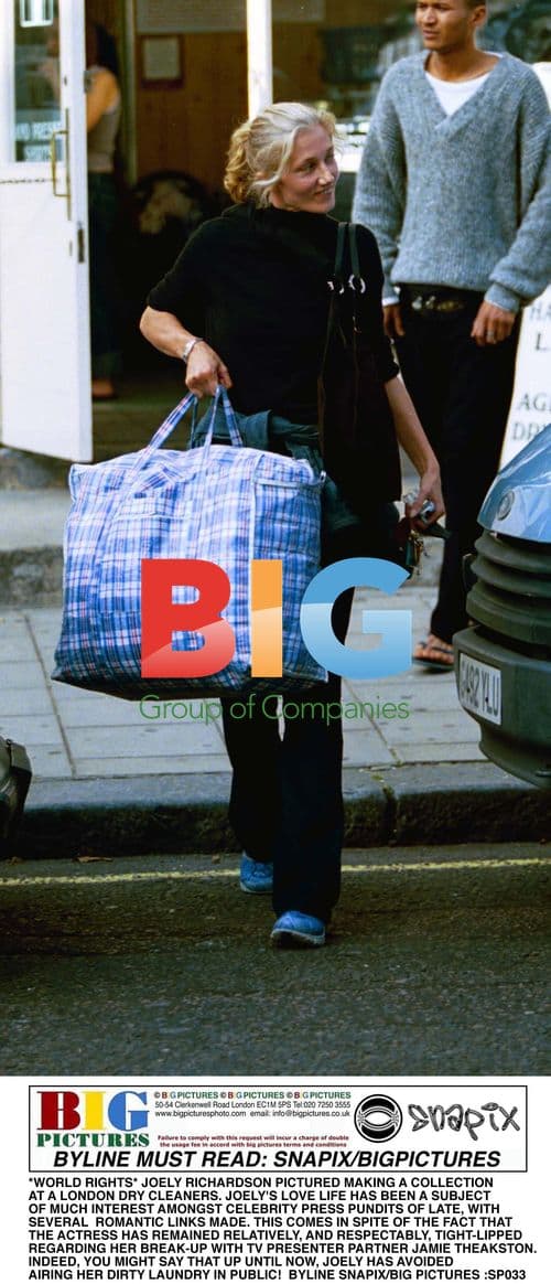 Joely Richardson at London Dry Cleaners