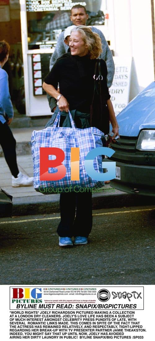 Joely Richardson at Dry Cleaners