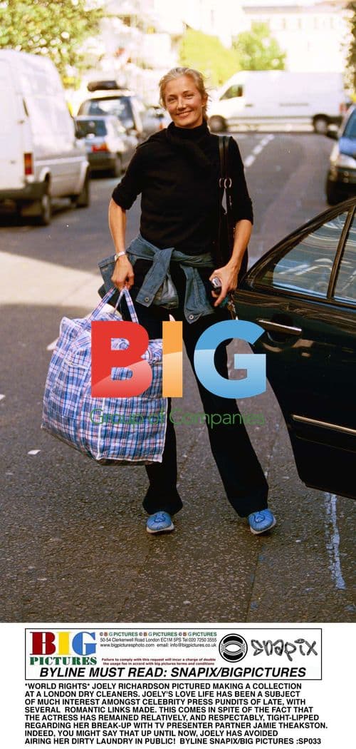 Joely Richardson at London Dry Cleaners