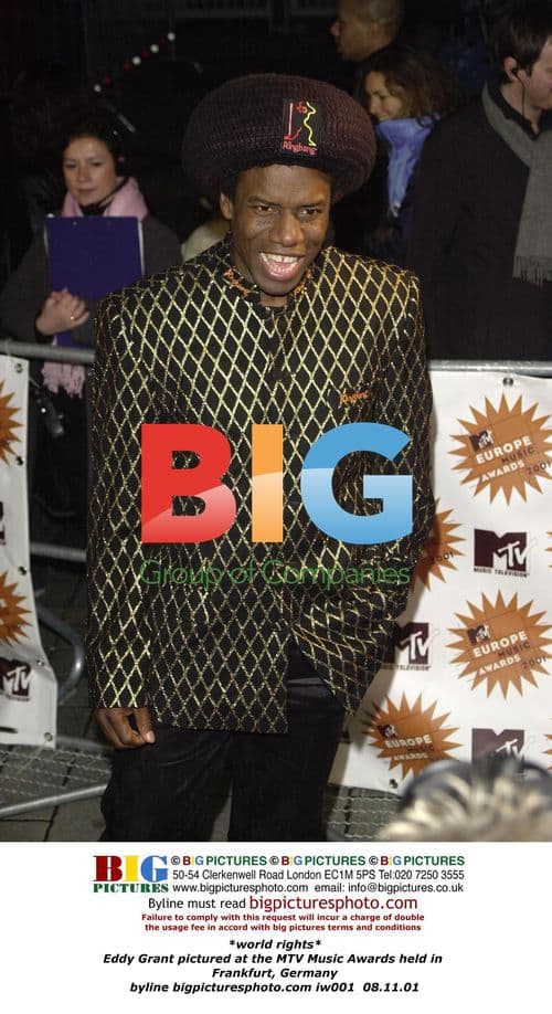 Eddy Grant at 2001 MTV Music Awards in Frankfurt