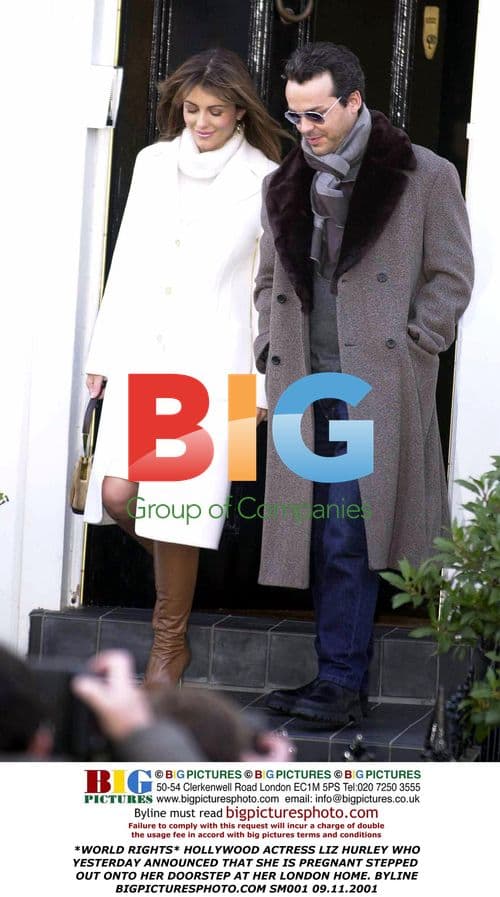 Liz Hurley Announces Pregnancy