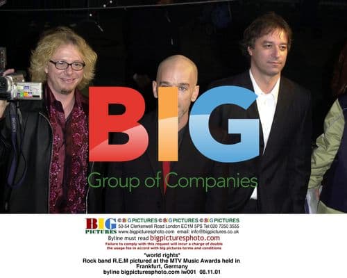 R.E.M. at 2001 MTV Music Awards in Frankfurt