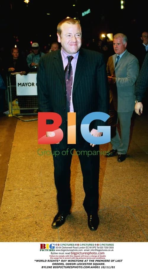 Ray Winstone at "Last Orders" Premiere