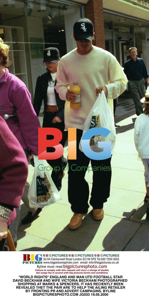 David and Victoria Beckham Shopping