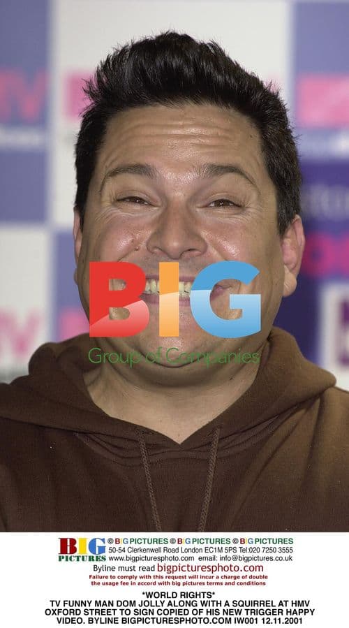 TV Funny Man Dom Jolly Signing New Video