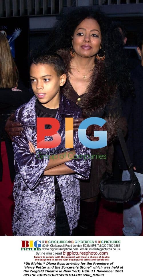 Diana Ross Attends 'Harry Potter' Premiere in NYC