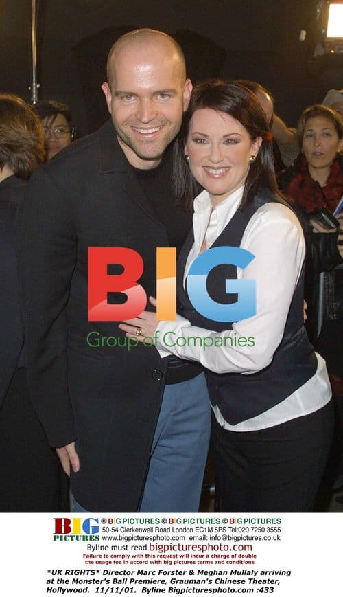 Director Marc Forster & Meghan Mullaly at Monster's Ball Premiere