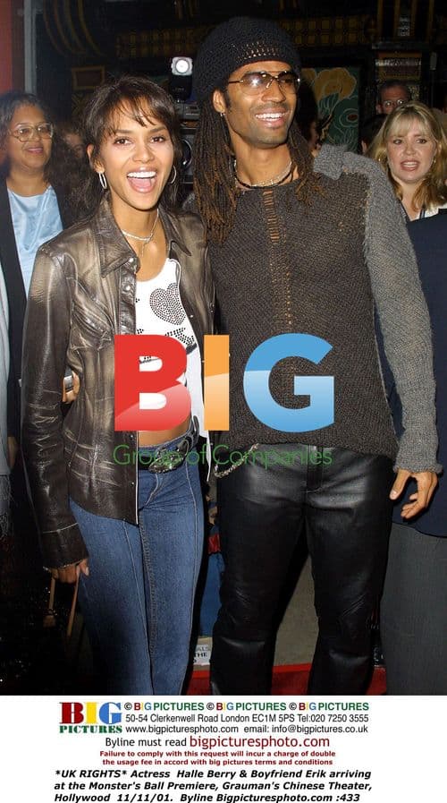 Halle Berry & Boyfriend Erik at Monster's Ball Premiere