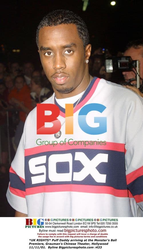 Puff Daddy at Monster's Ball Premiere