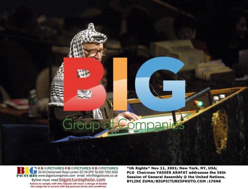 Yasser Arafat Addresses UN General Assembly