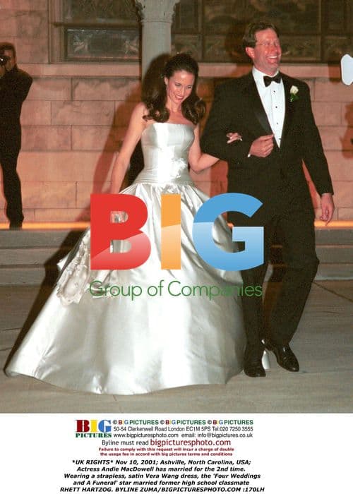 Andie MacDowell Marries Rhett Hartzog