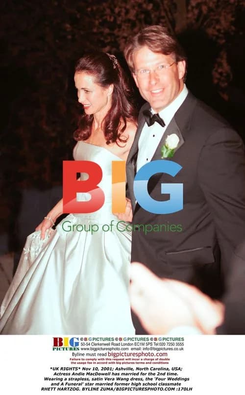 Andie MacDowell Marries Rhett Hartzog