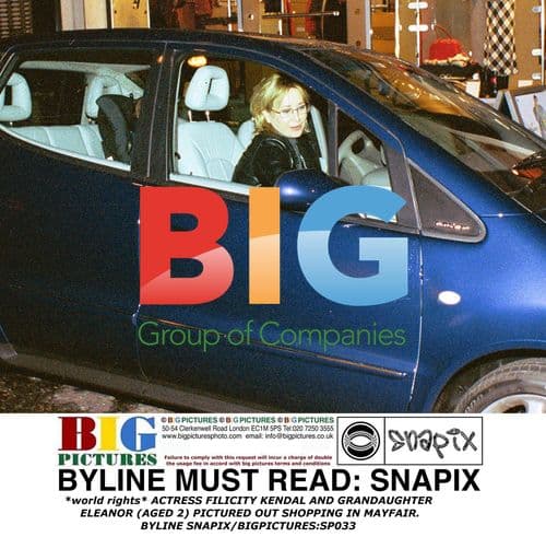 Felicity Kendal and Granddaughter Eleanor Shopping in Mayfair