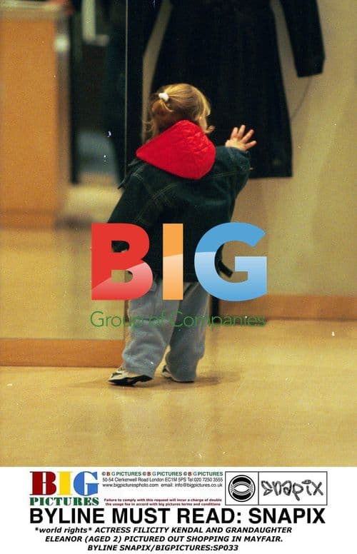 Felicity Kendal and Granddaughter Eleanor Shopping