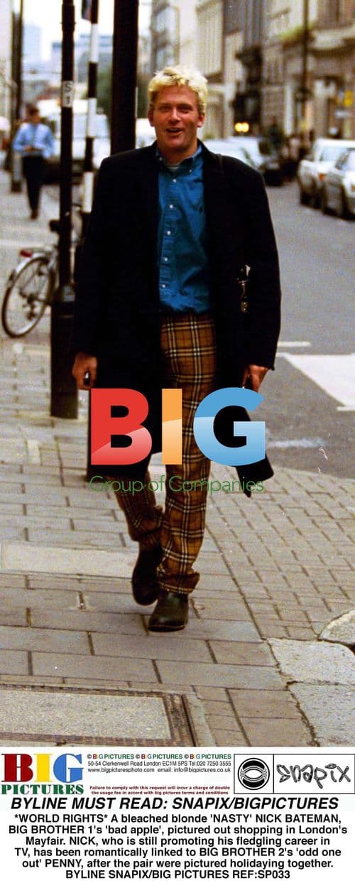 Nick Bateman spotted shopping in London