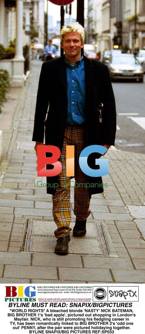 NASTY' NICK BATEMAN Spotted Shopping in Mayfair