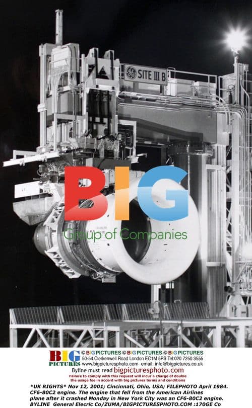 CF6-80C2 Engine from AA Plane Crash