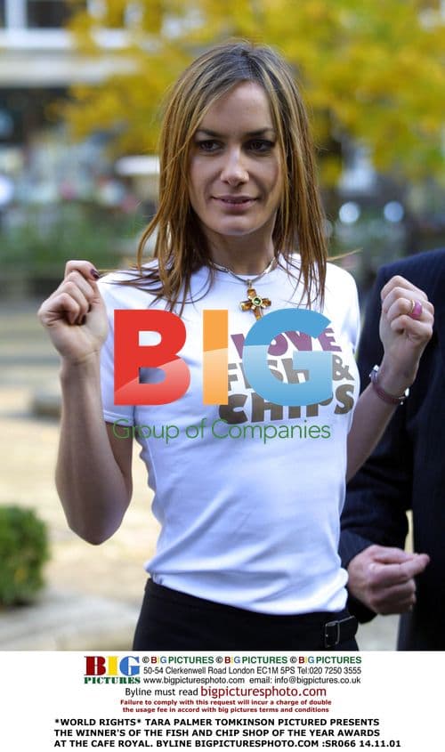 Tara Palmer-Tomkinson Presents Fish and Chip Awards
