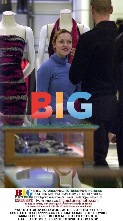 Christina Ricci Spotted Shopping in London