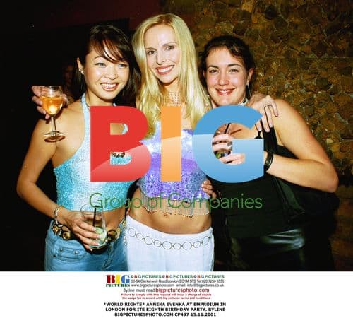 Anneka Svenka at Emproium's Birthday