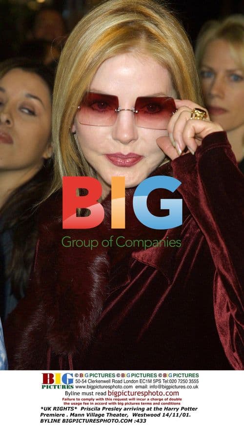 Priscilla Presley at Harry Potter Premiere