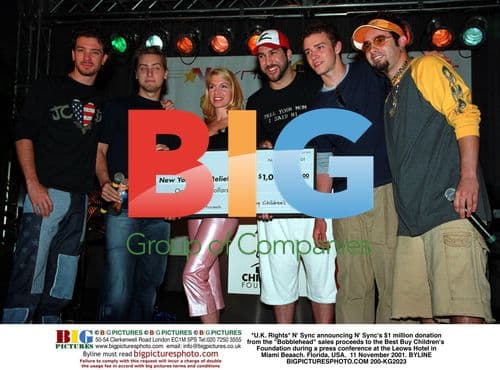 N' Sync Announces $1M Donation