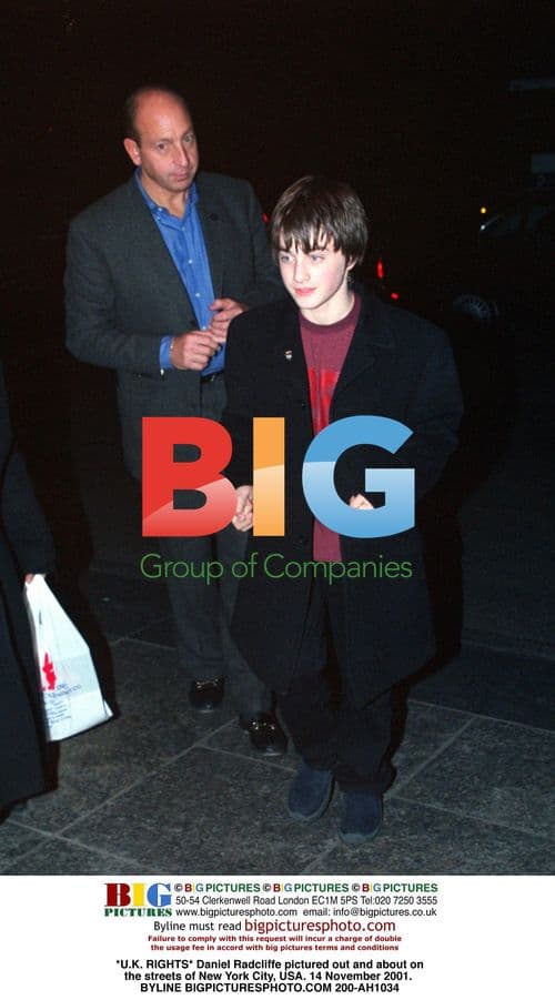 Daniel Radcliffe out in New York City