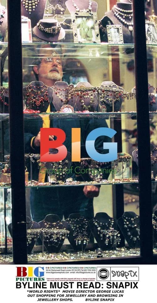 George Lucas Window Shopping for Jewelry