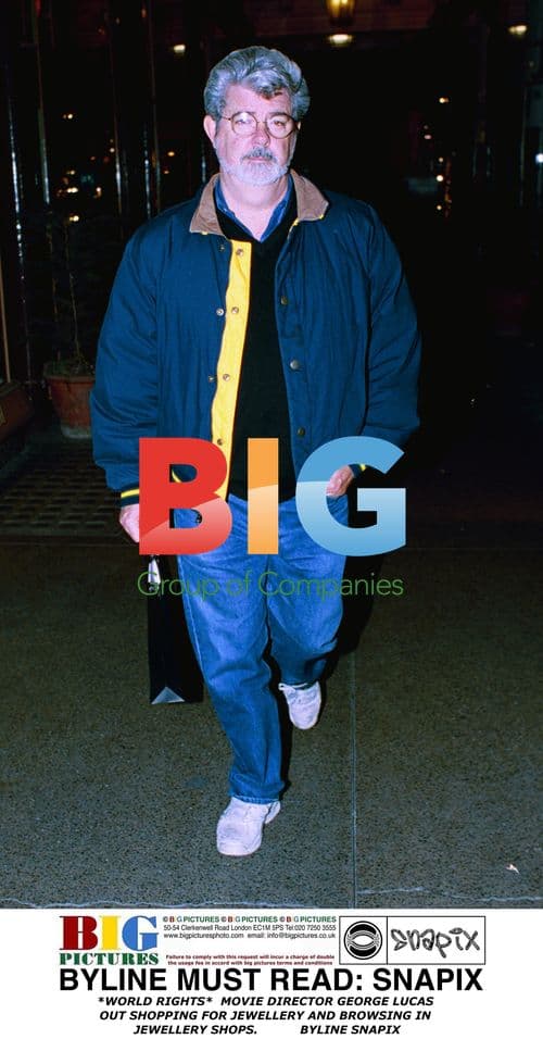 George Lucas Shopping for Jewelry