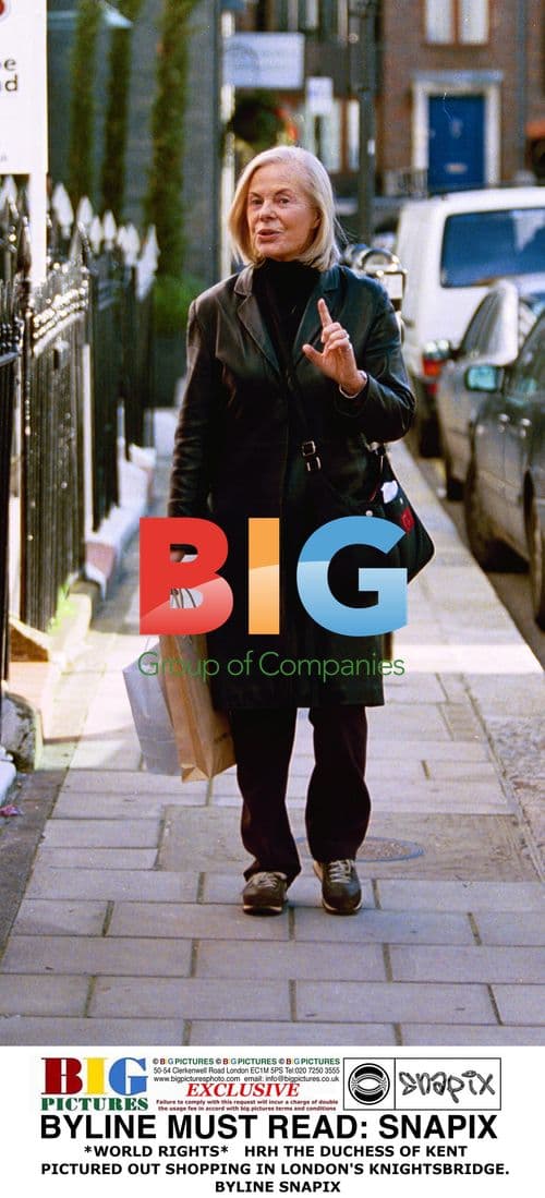 Duchess of Kent Shopping in London