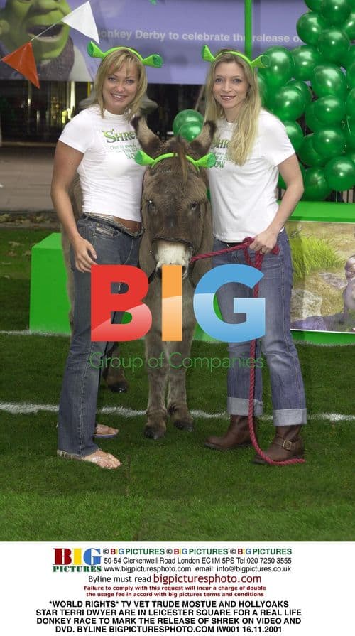 TV Vet and Hollyoaks Star in Donkey Race